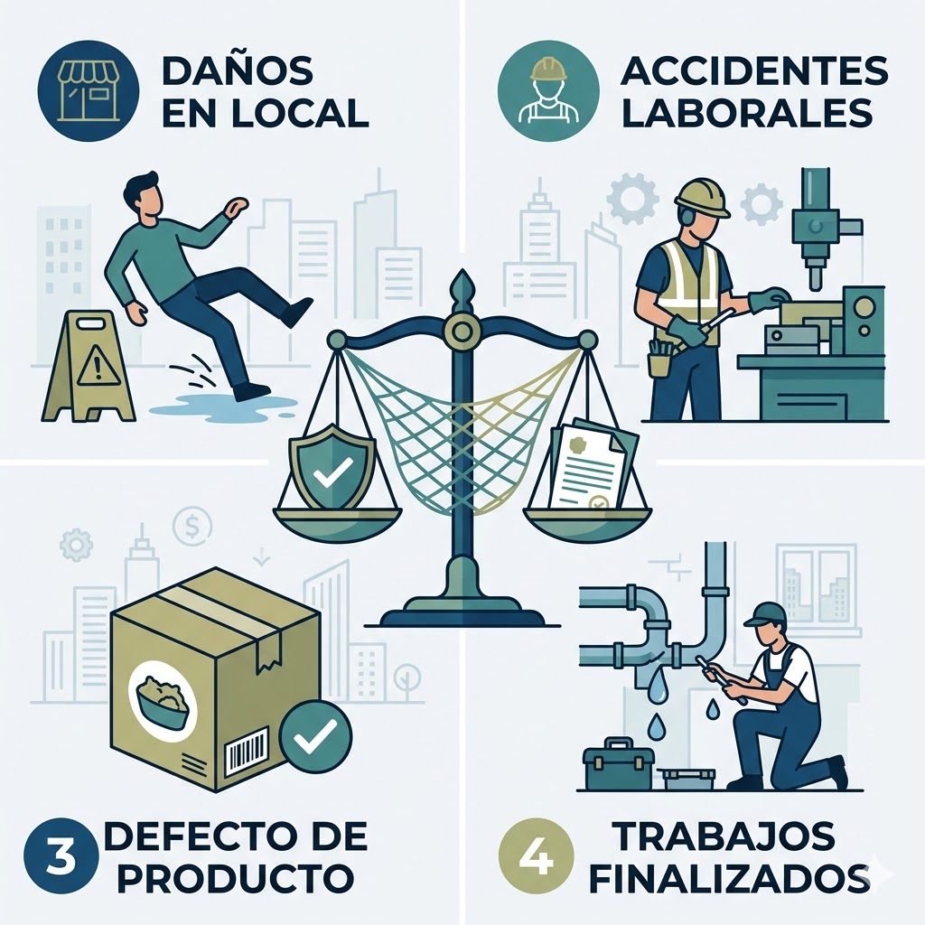 ejemplos practicos responsabilidad civil en seguros de empresas